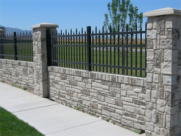 The Verti-Crete Walling System provides an attractive alternative to traditional architectural wall construction